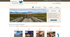Desktop Screenshot of destination-islande.com
